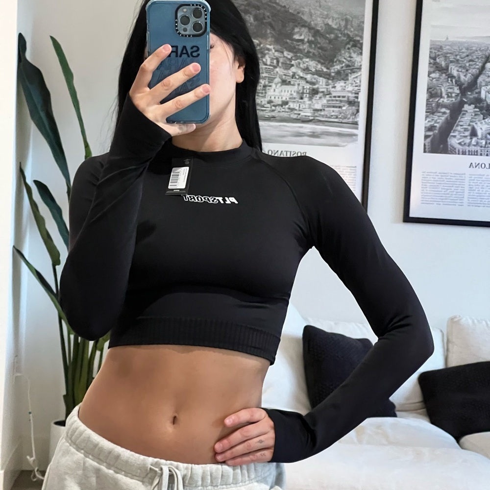 PLT SPORT Long Sleeves Active Top - Small